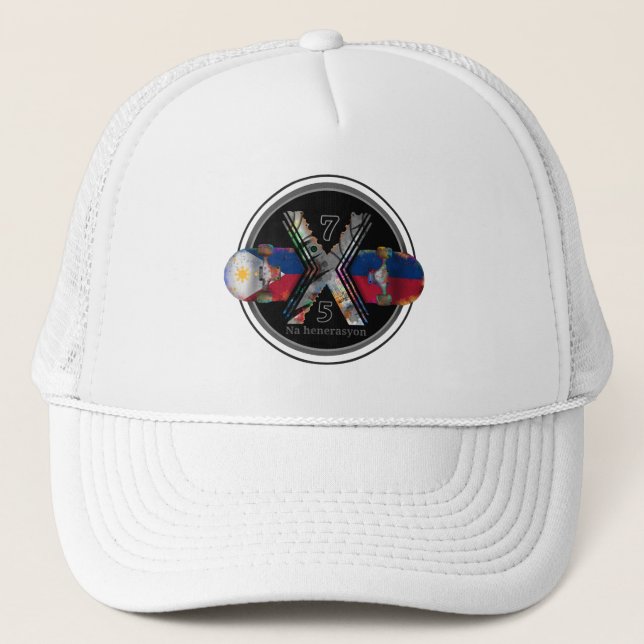 Boné Feito nas Filipinas em 1975 (Frente)