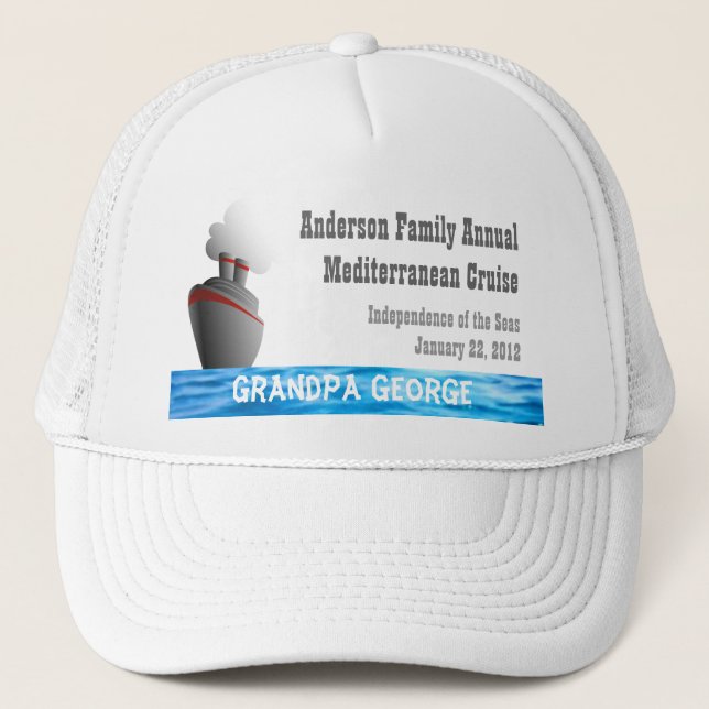 Boné feito sob encomenda do cruzeiro do forro de (Frente)