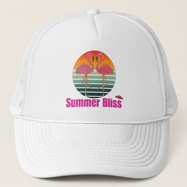 Boné Felicidade de Verão  (Frente)