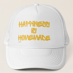 Boné FELICIDADE É A citação inspiradora de HomemADE