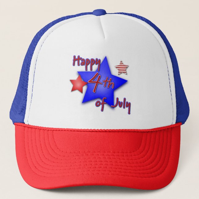 Boné Feliz 4 de julho (Frente)