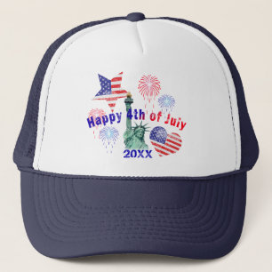 Boné Feliz 4 de julho