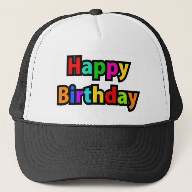 Boné Feliz Aniversário Feliz (Frente)