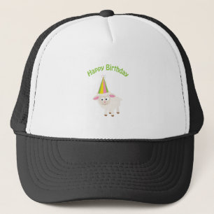 Boné Feliz aniversário Lamb