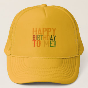 Boné Feliz aniversário para mim Festa de aniversário
