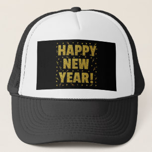 Boné feliz ano novo
