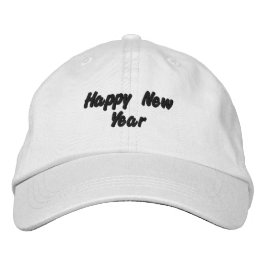 Boné Feliz Ano Novo Impresso Elegante Paz-Chapéu Bonito