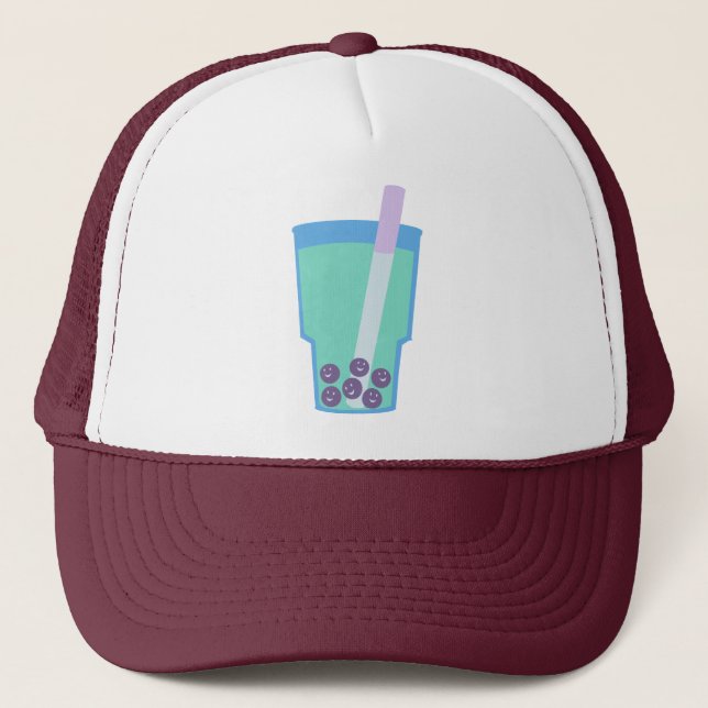 Boné Feliz Boba Tea Bubbles (Frente)
