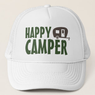 Boné Feliz Camper para Campos e Rving