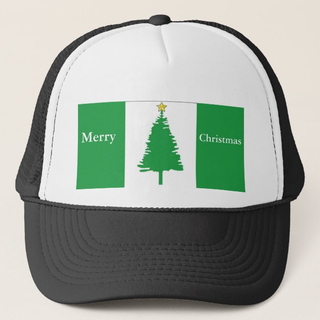 Boné Feliz Chapéu de Natal (Frente)