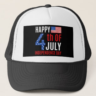 Boné Feliz Dia 4 De Julho Da Independência