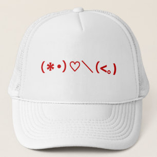 Boné Feliz dia dos namorados/Emoticons japoneses