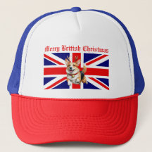 Feliz do Natal britânico Corgi Reindeer Antlers