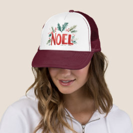 Boné Feliz Férias de Noel Azevinho Visco