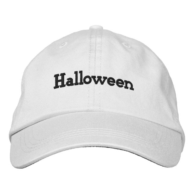 Boné Feliz Halloween para todos os meus amigos e famili (Frente)