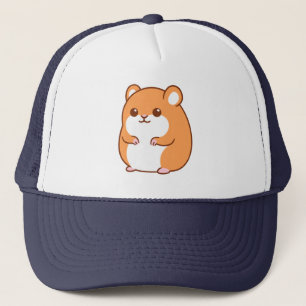 Boné Feliz Hat de Caminhoneiro de Hamster