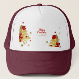 Boné Feliz Natal Feliz Ano Novo Gorro de Festa