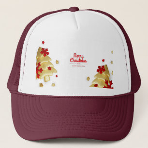 Boné Feliz Natal Feliz Ano Novo Gorro de Festa