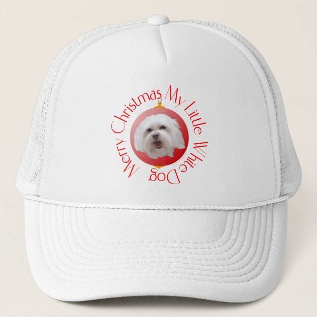 Boné Feliz Natal Havanese (Frente)