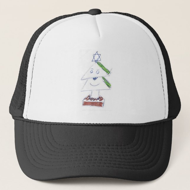 Boné Feliz Natal Trree Trucker Hat (Frente)