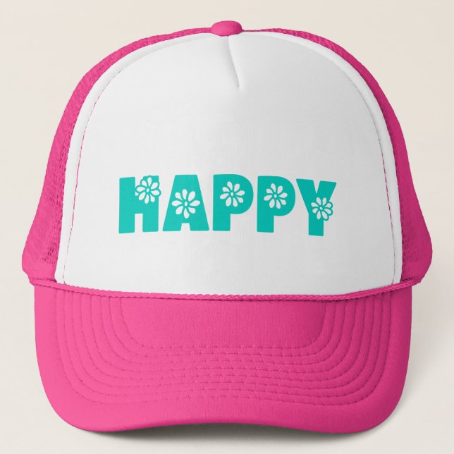 Boné Feliz Trucker Hat (Frente)