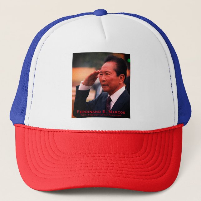 Boné Ferdinand Marcos, Décimo Presidente das Filipinas (Frente)