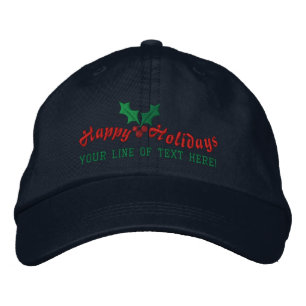 Boné Feriados Felizes Personalizados