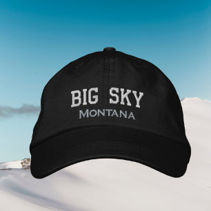 Boné Férias de inverno de esqui de Montana Big sky