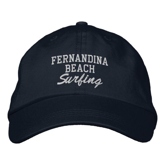 Boné Fernandina Beach Surfing Bordered Baseball Hat (Frente)