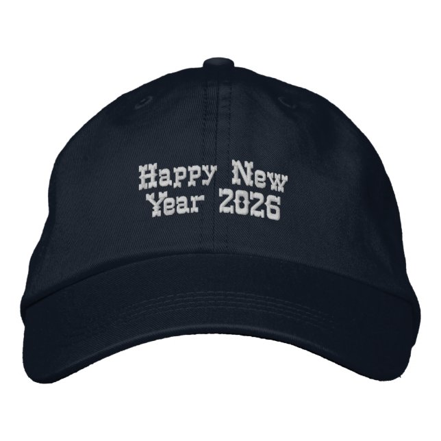 Boné Festa de Celebração do Ano Novo 2026 - Chapéu de M (Frente)