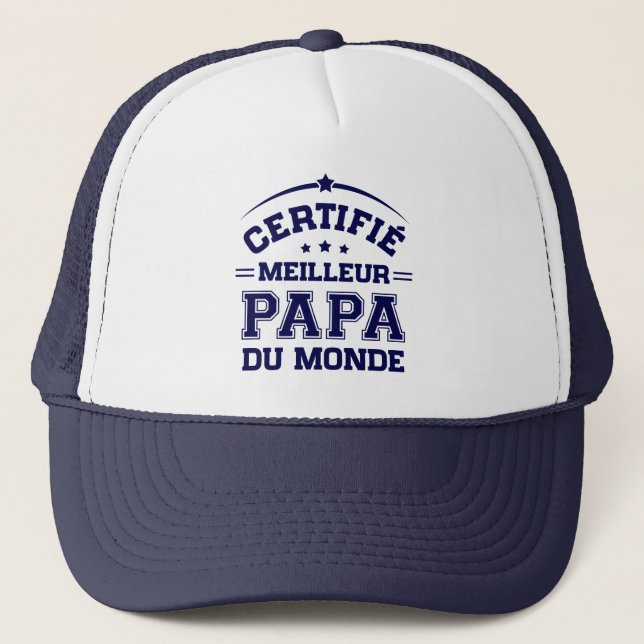 Boné Festa dos Pais - Melhor Papá do Mundo (Frente)