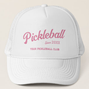 Boné Festa Personalizada do Clube Pickleball Pink Pickl