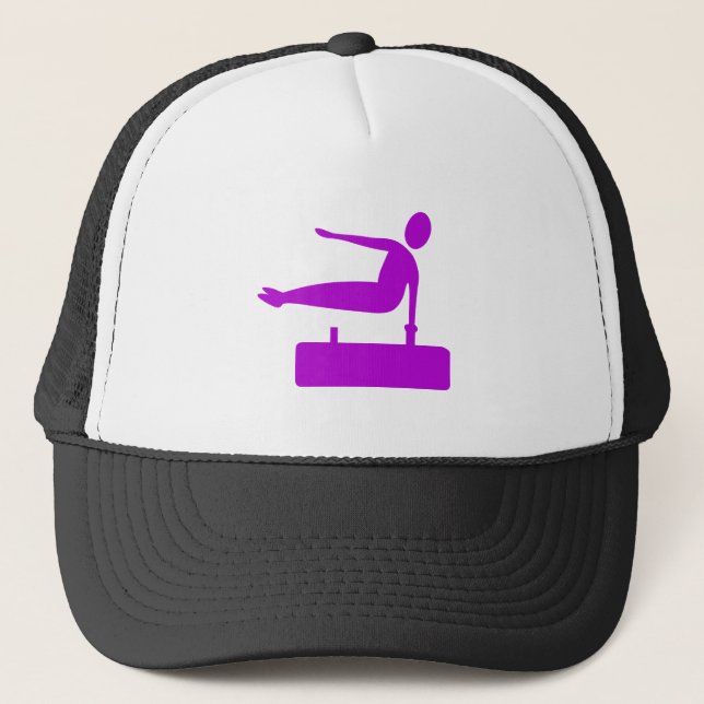 Boné Figura de salto - Roxo (Frente)