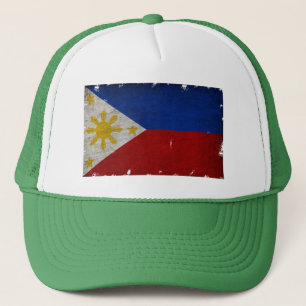 BONÉ FILIPINAS VINTAGEM DE BANDEIRA SOUVENIR GIFT TRUCK