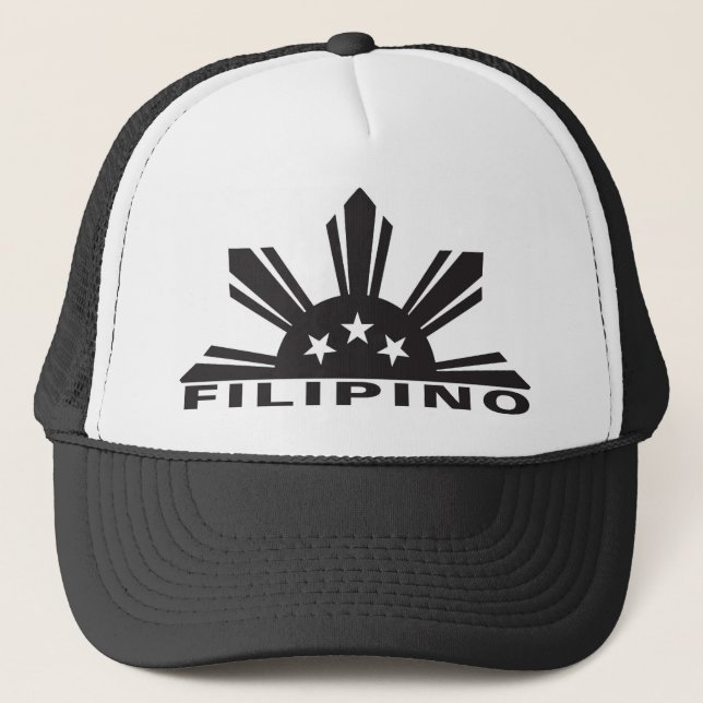 Boné Filipino, chapéu de Pinoy (Frente)