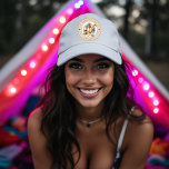 Boné Fim de Semana da Noiva do Campo<br><div class="desc">Adicione um toque divertido e na moda ao seu fim de semana de solteira Camp Bride com este chapéu de caminhoneiro personalizado! Com uma charmosa lanterna, cocktails, "mores" e detalhes florais, este chapéu é perfeito para aventuras ao ar livre e para criar memórias inesquecíveis. Personalizado com o nome e o...</div>