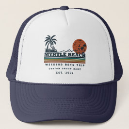Boné Fim de Semana Personalizado em Myrtle Beach para D