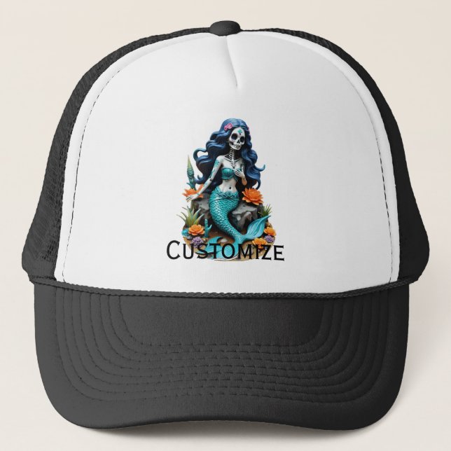 Boné Fingindo que Sou Uma Sereia Morta Thunder_Cove (Frente)
