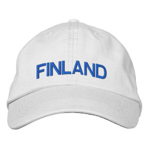Boné Finlândia* Hat ajustável personalizado
