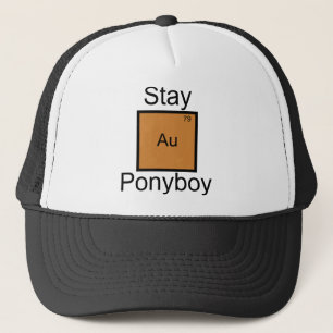 Boné Fique Dourado Ponyboy Elemento Trocadilho