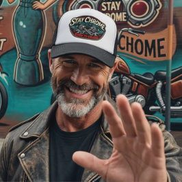 Boné Fique na Stay Chrome Garage