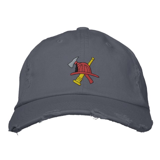Boné Fireman Embroiderado Hat (Frente)