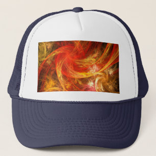 Boné Firestorm Abstrato Art Hat