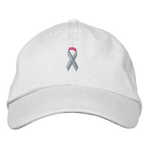 Boné Fita de Consciência Rosa