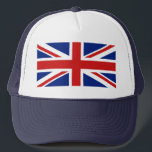Boné Flag Hat do Reino Unido<br><div class="desc">Este caminhão que estiva a bandeira do Reino Unido. Mantenha uma cabeça legal com um pouco de talento britânico.</div>