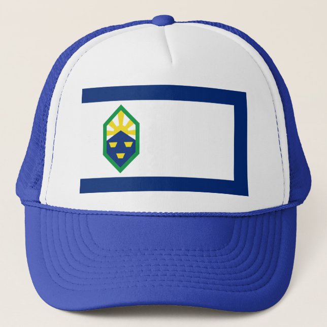 Boné Flag of Colorado Primavera, Colorado (Frente)