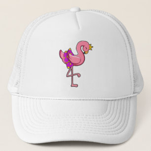 Boné Flamingo com Crown & Skirt