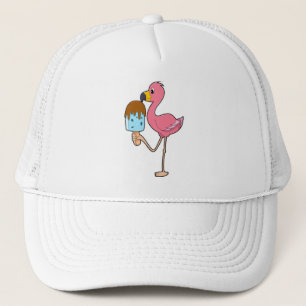 Boné Flamingo com picolé