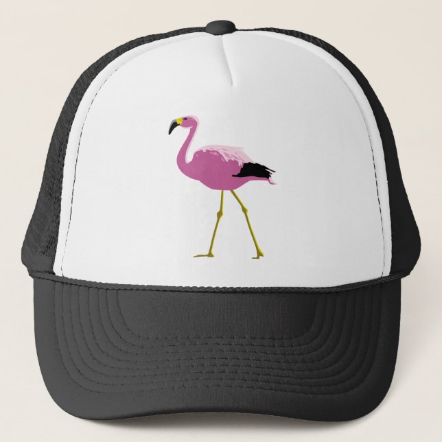 Boné Flamingo cor-de-rosa (Frente)