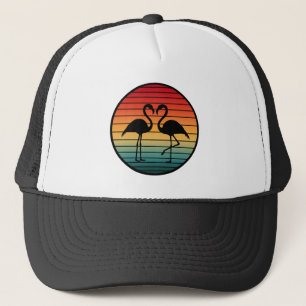 Boné flamingo vintage